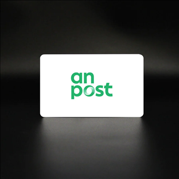 Danh thiếp kỹ thuật số bằng PVC trắng mờ Bắc Cực