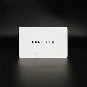 Đá cẩm thạch đen PVC | Danh thiếp kỹ thuật số